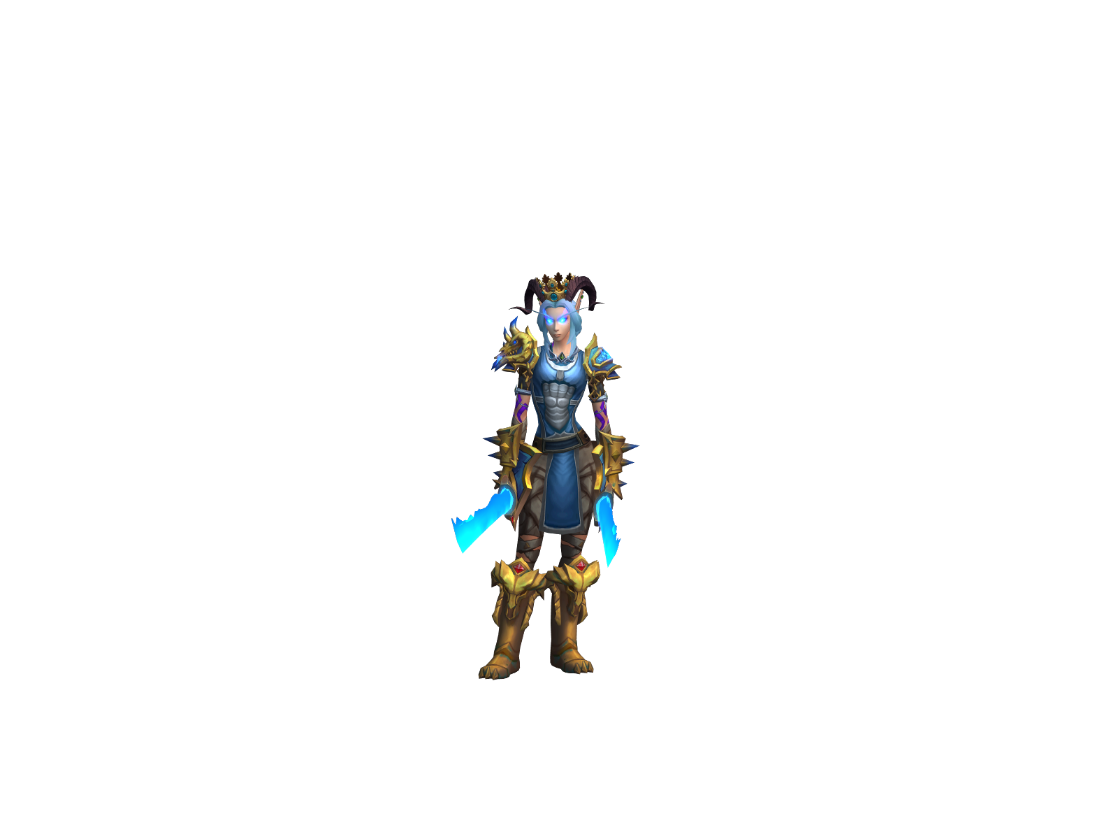 Demkahn 3D character render