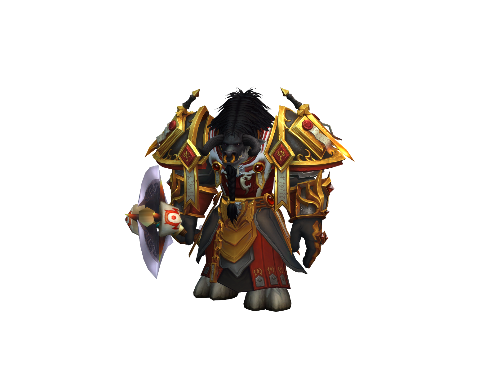 Apaag 3D character render