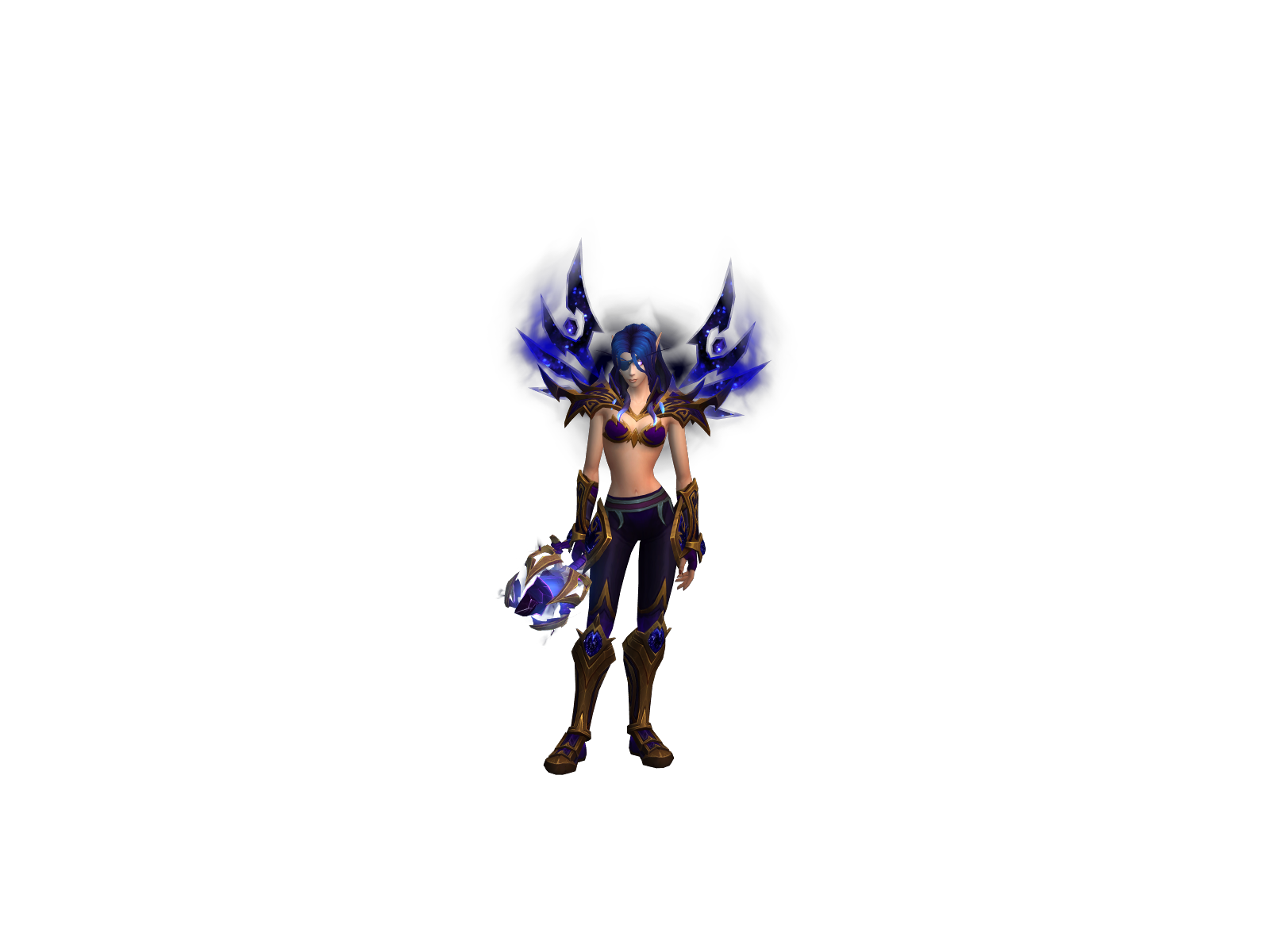 Lythariel 3D character render