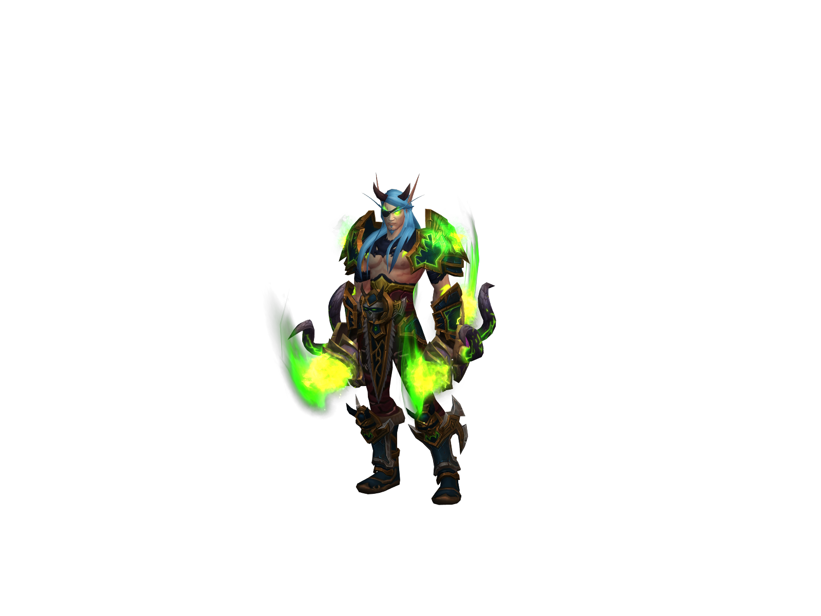 Goraq 3D character render