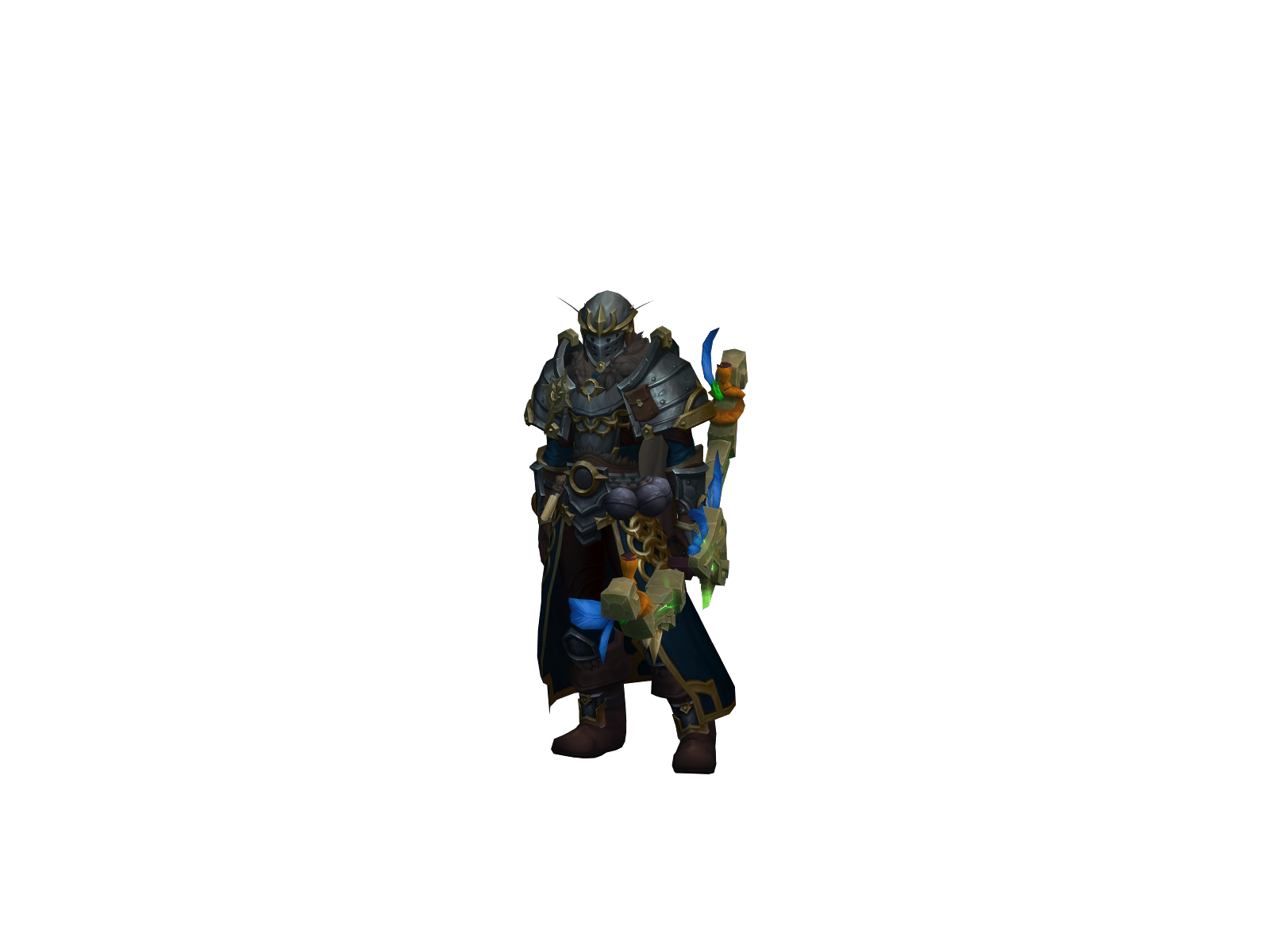 Windrunnerx 3D character render