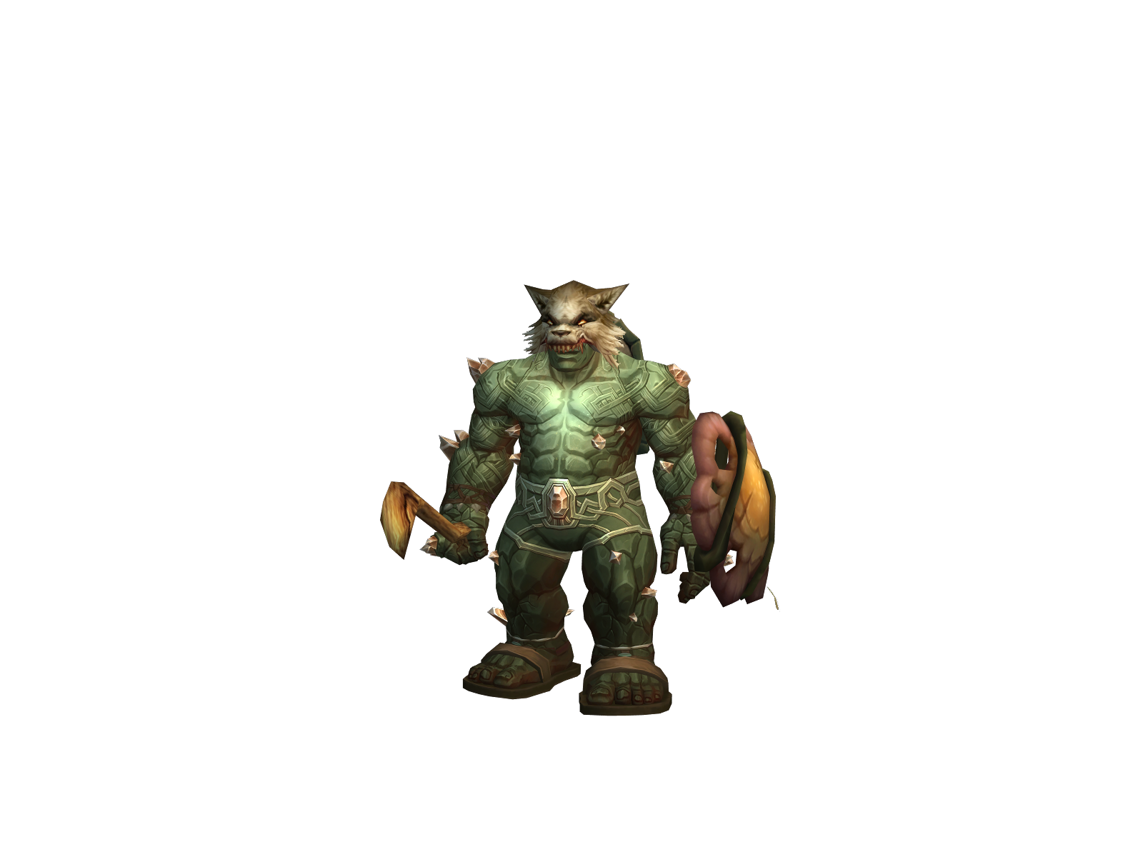 Protrock 3D character render