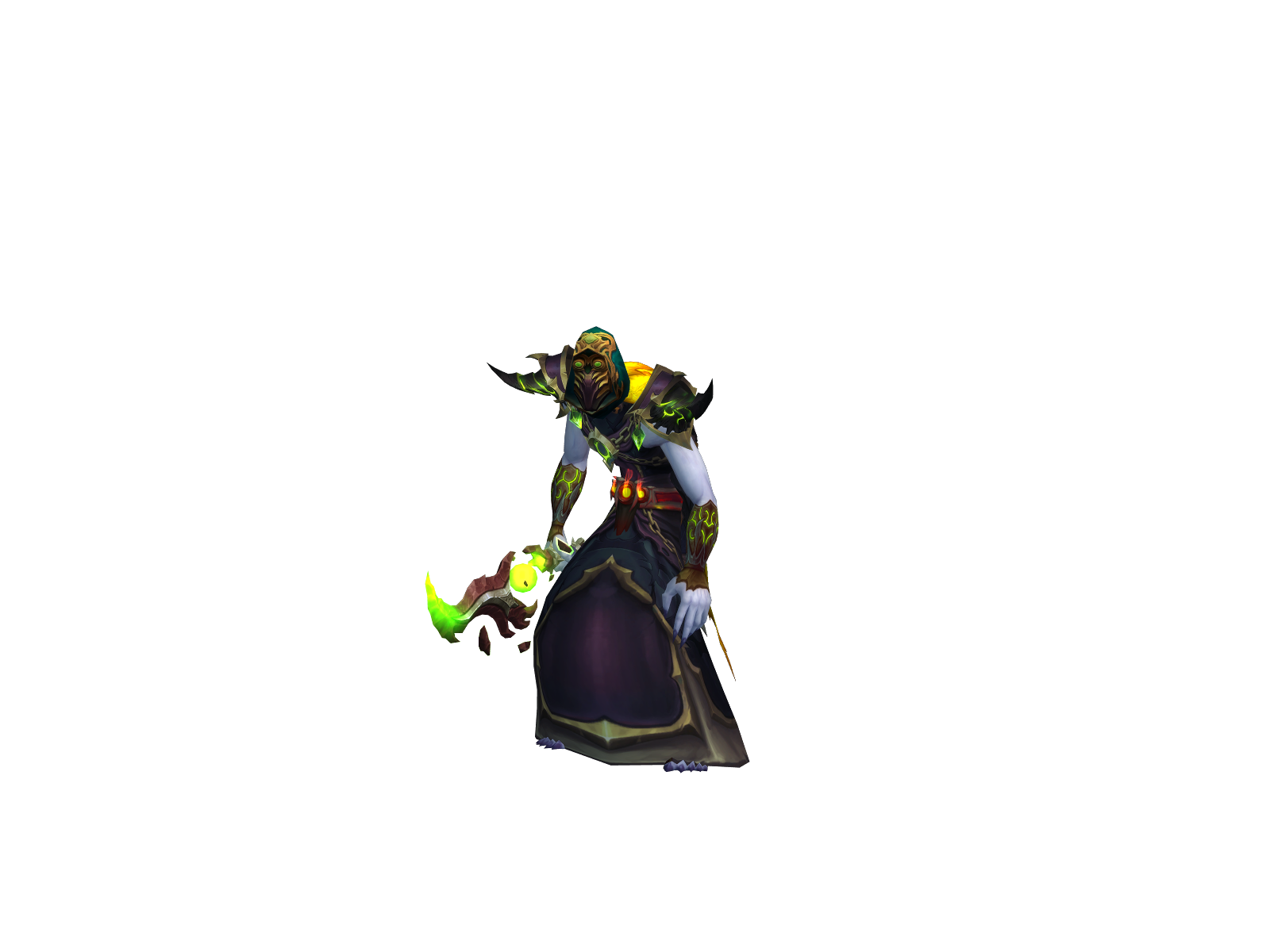 Milloch 3D character render