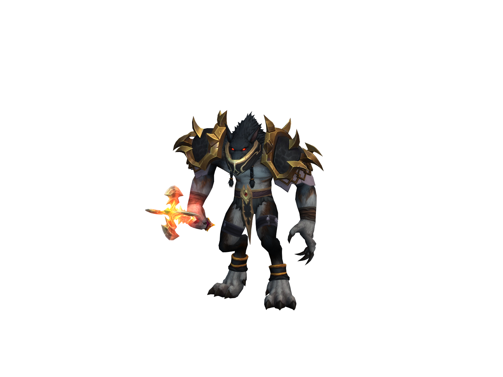 Hunnybadger 3D character render