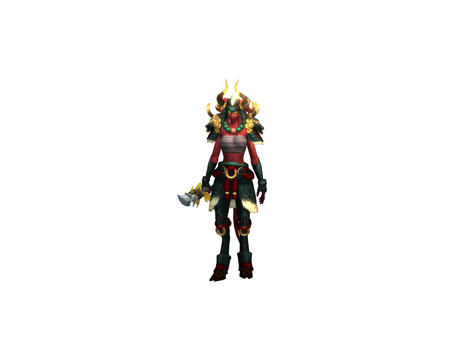 Mori 3D character render
