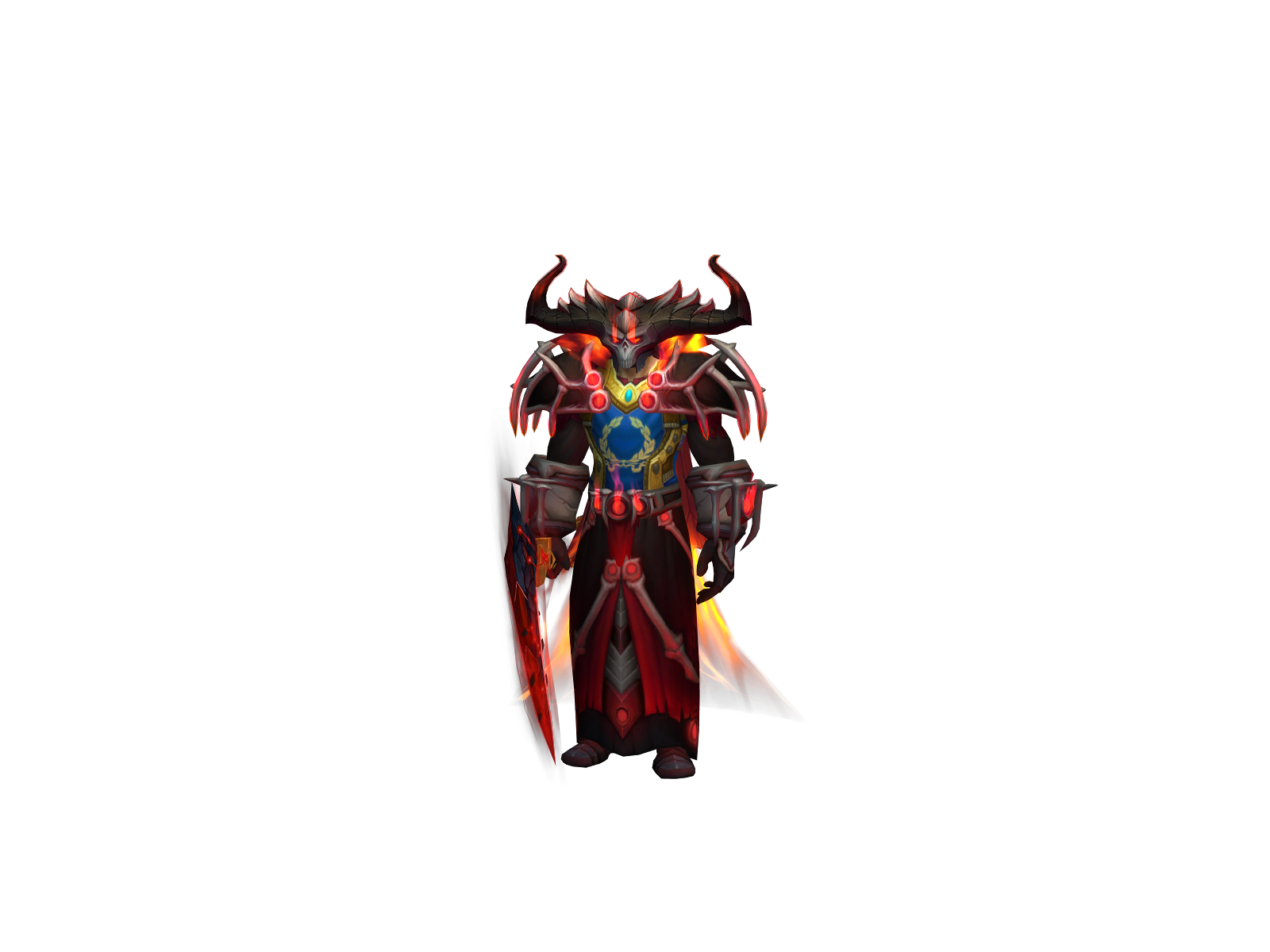 Deathbayne 3D character render