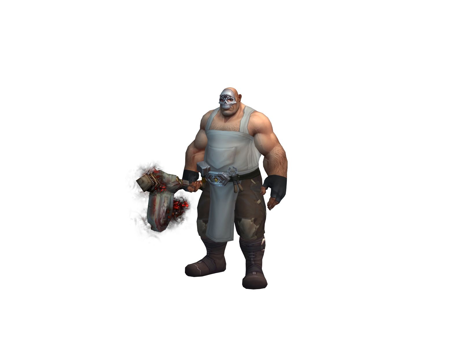 Bonecrusher 3D character render
