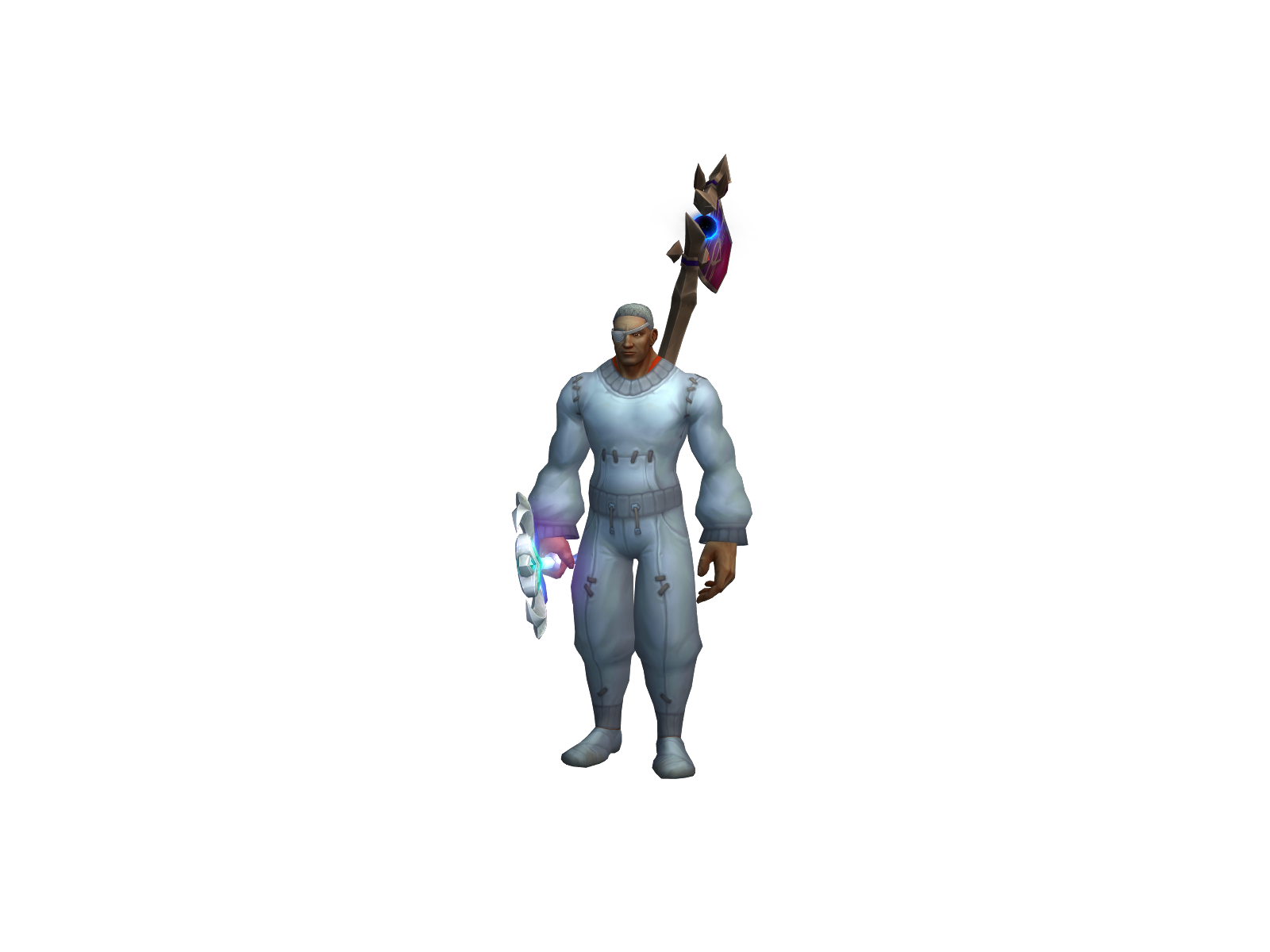 Shésgone 3D character render