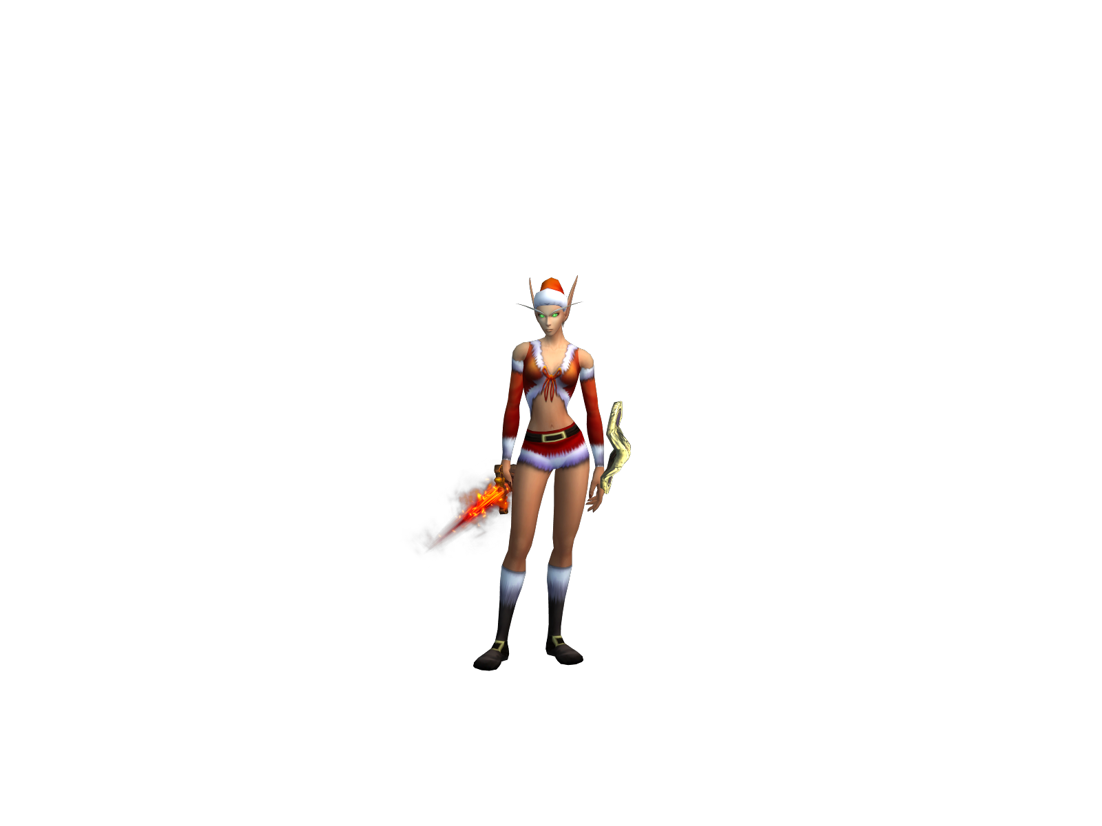 Senach 3D character render