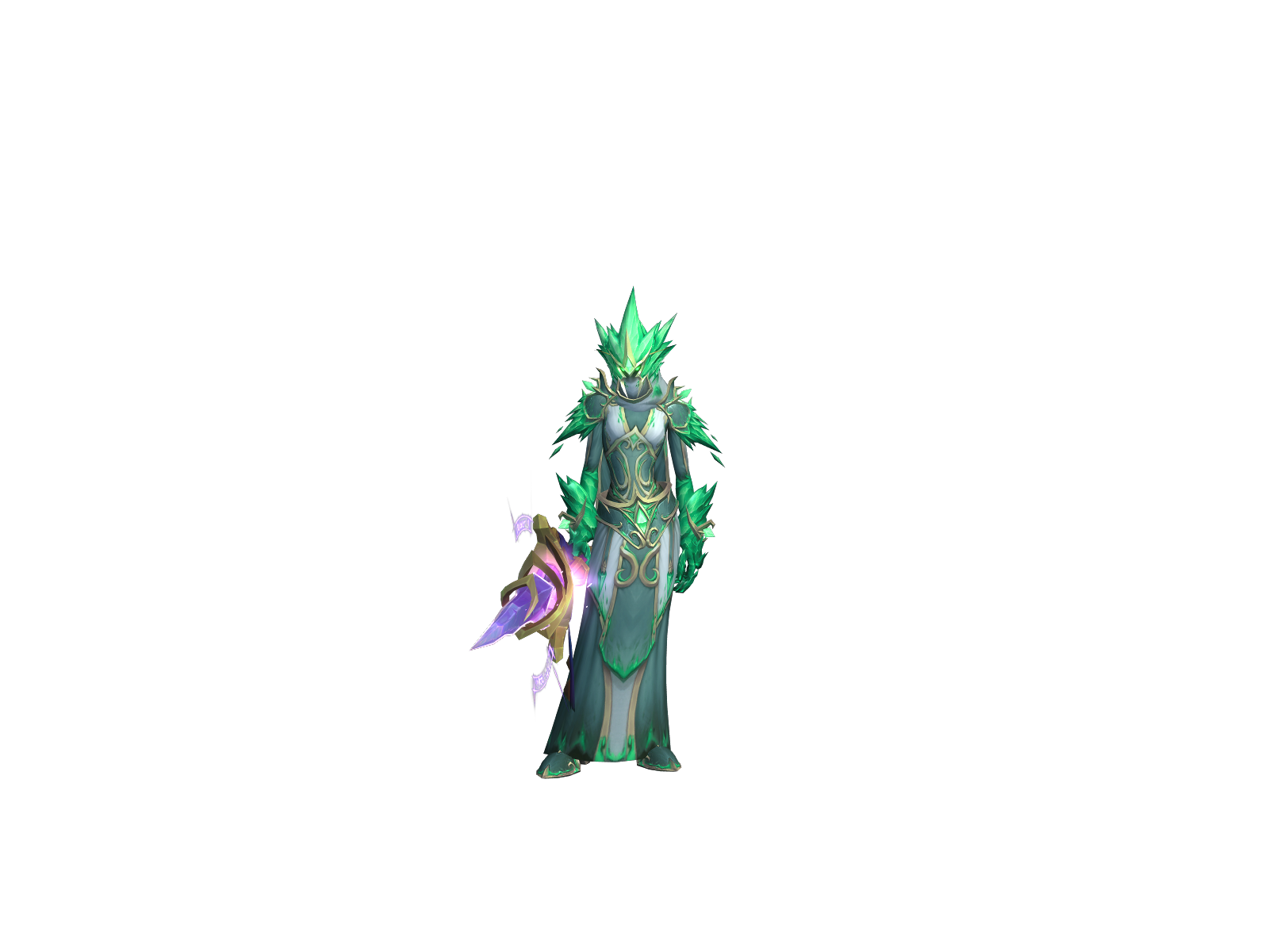 Caleda 3D character render