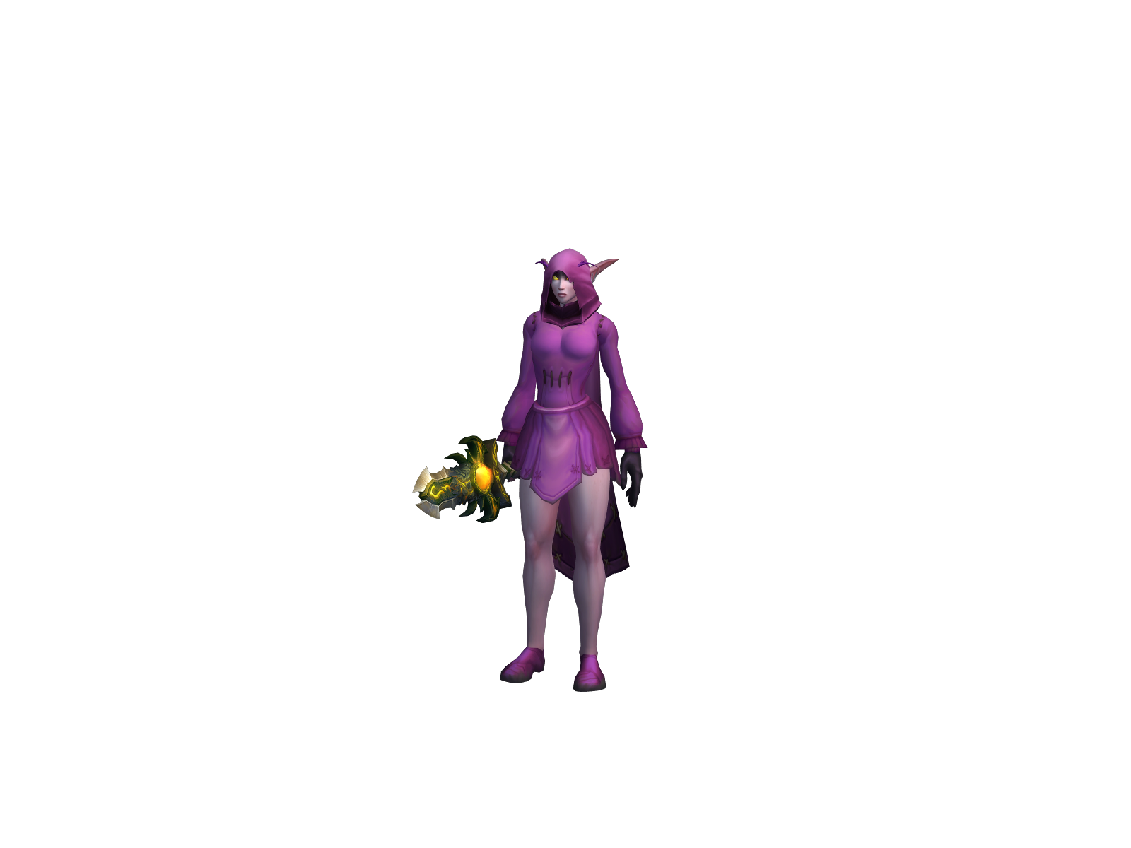 Lunafel 3D character render