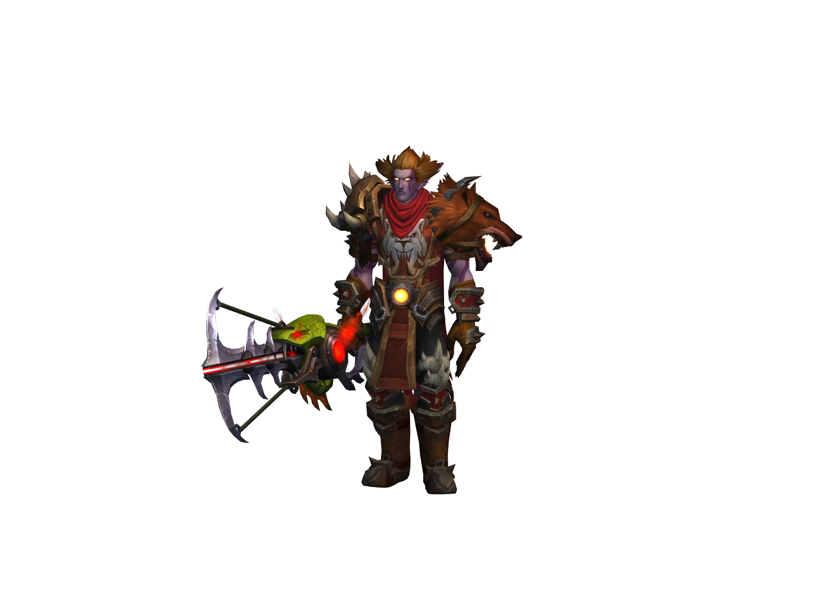 Maíkeru 3D character render