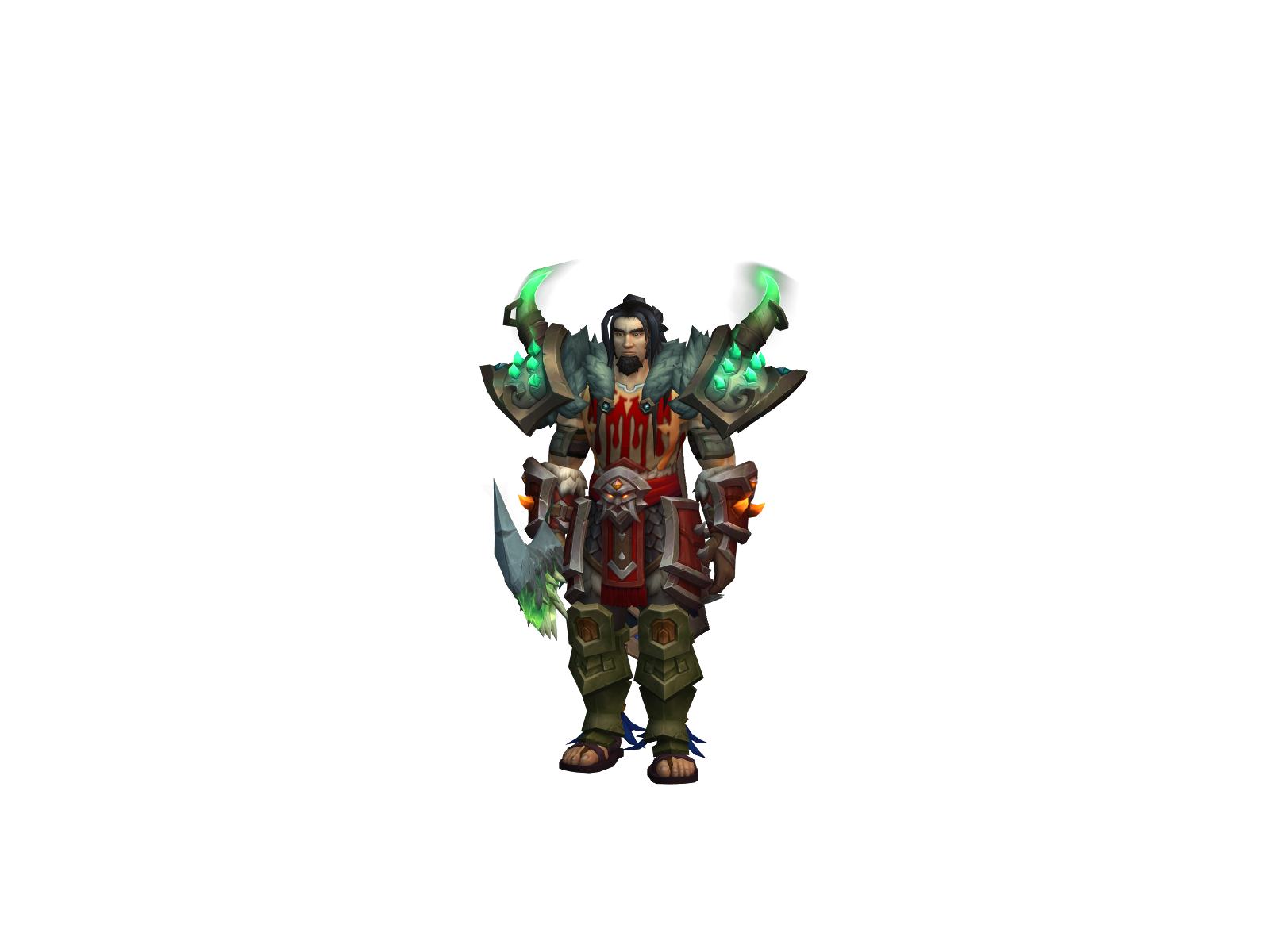Dorenian 3D character render