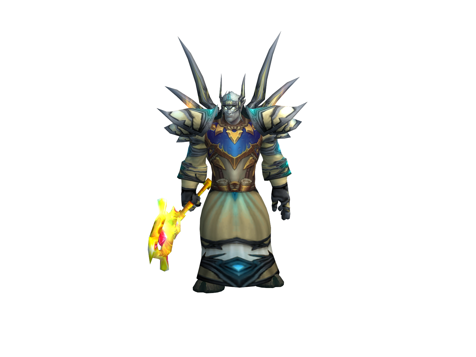 Mohu 3D character render