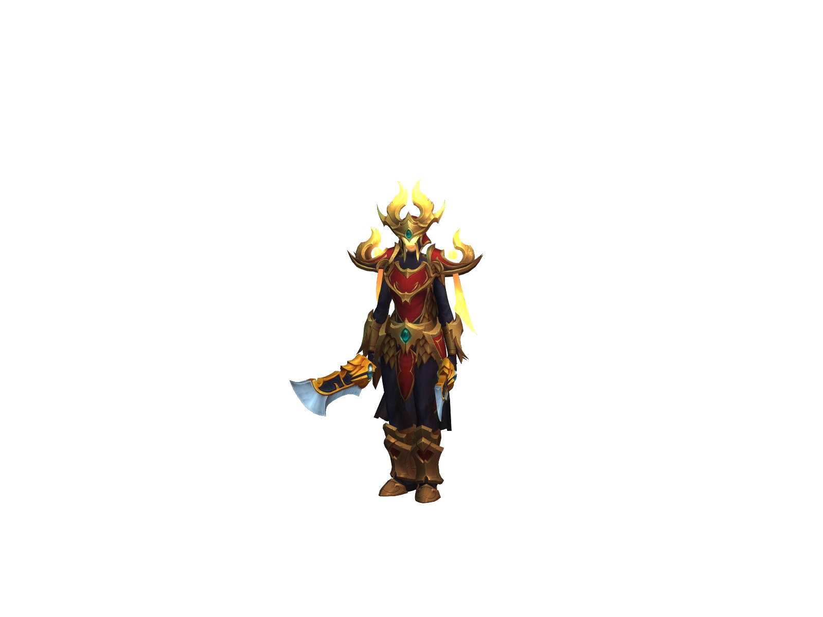 Thèokoles 3D character render