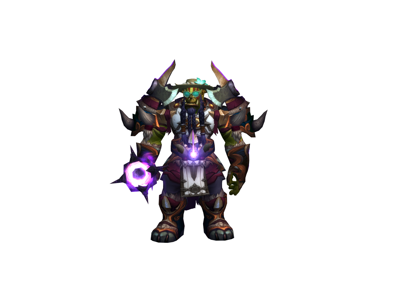 Allgas 3D character render