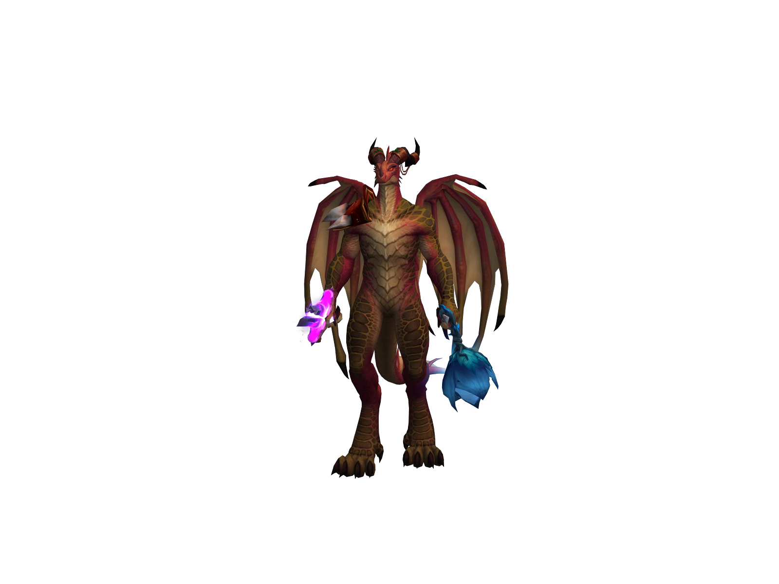 Deshanoth 3D character render