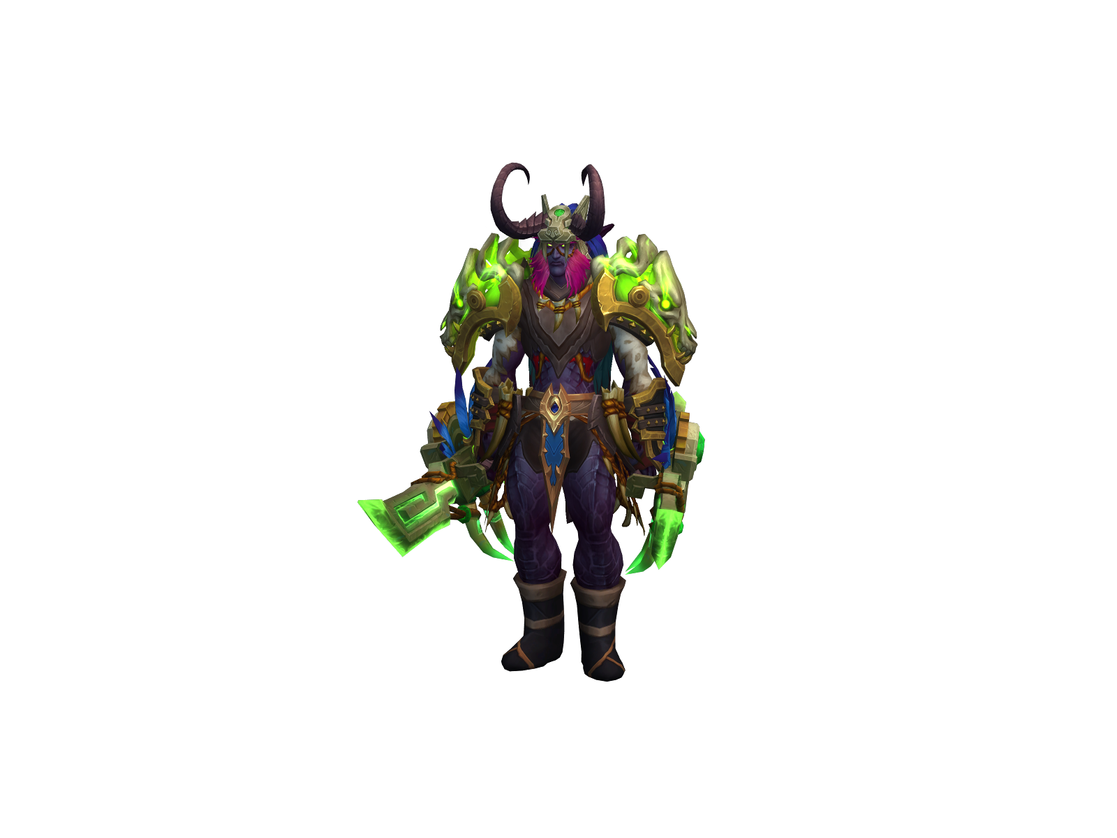Azlidar 3D character render