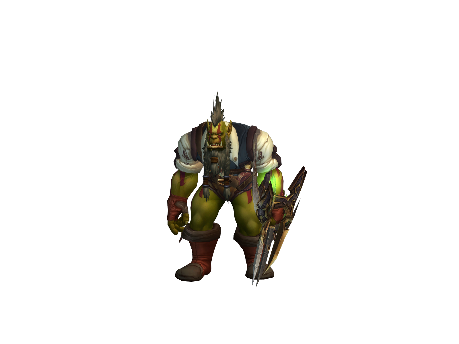 Thrill 3D character render