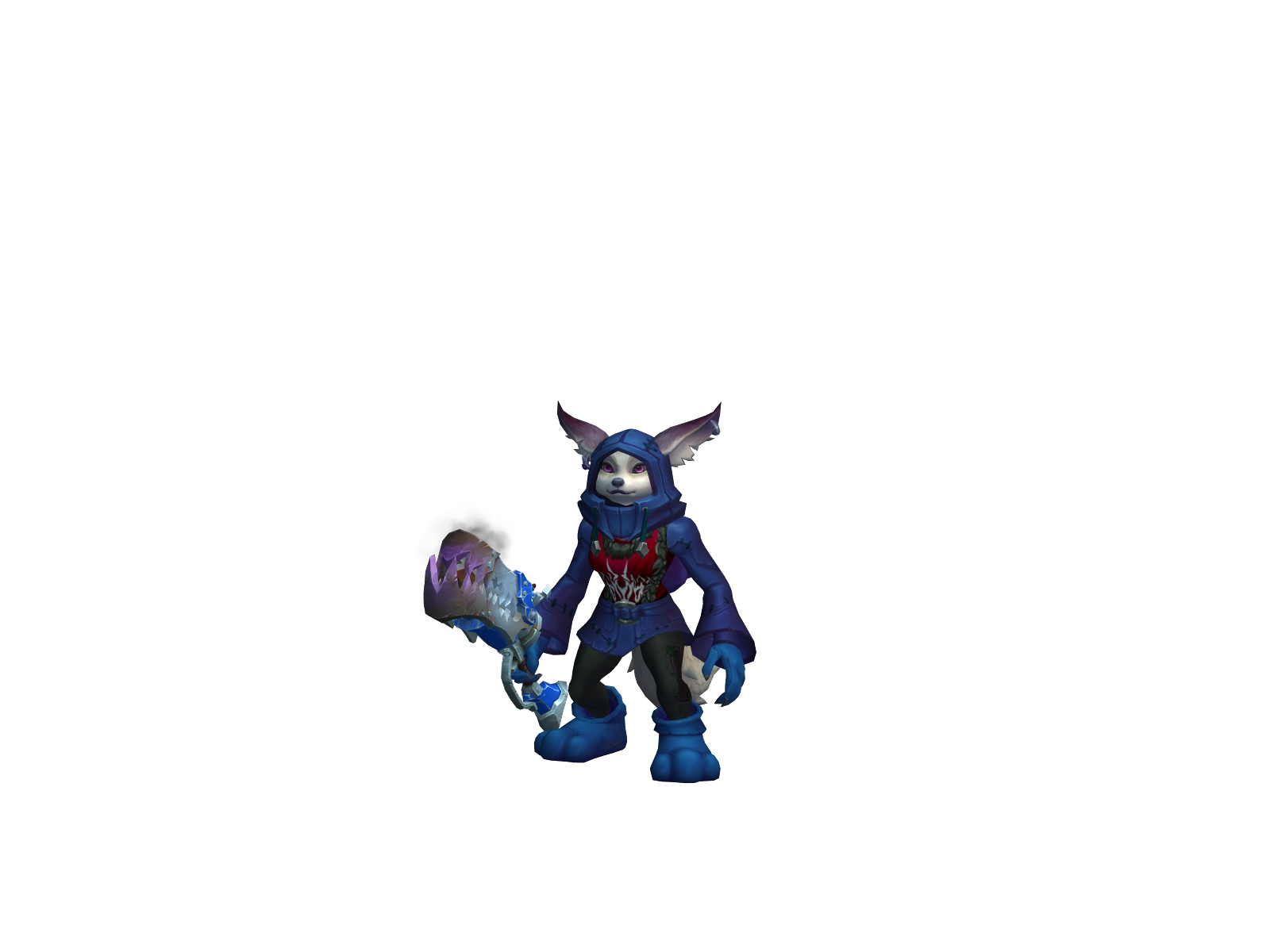 Smolfox 3D character render