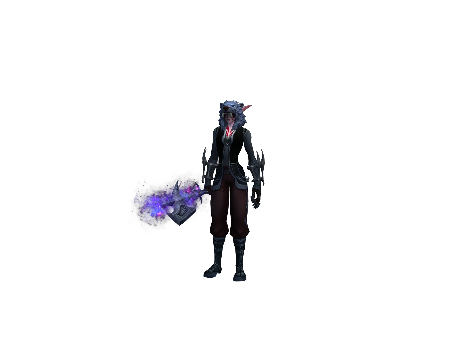 Kýrah 3D character render