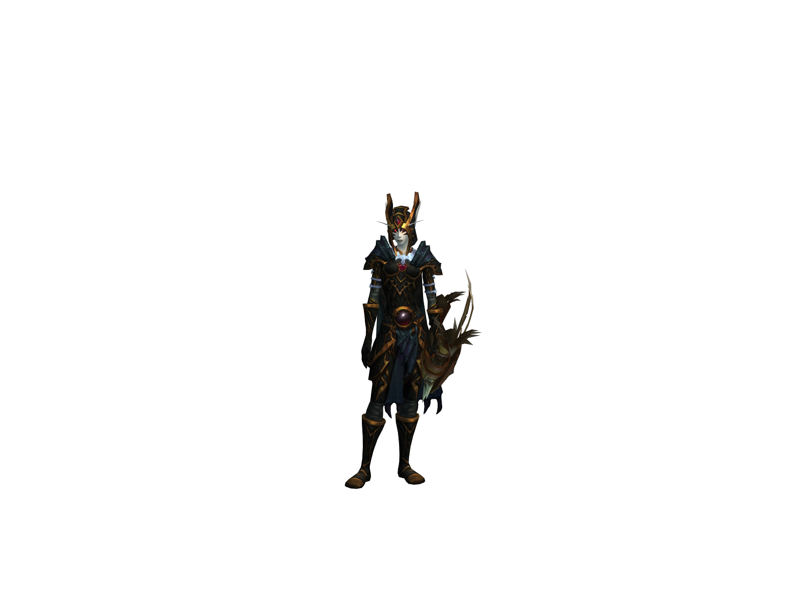 Windrunnër 3D character render