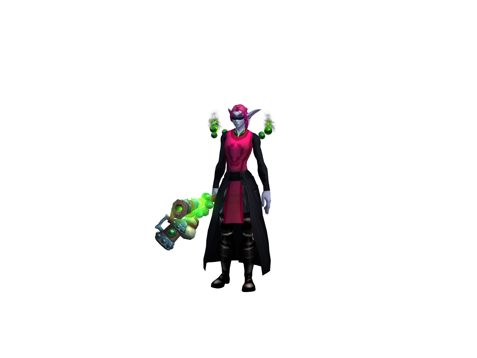 Zenya 3D character render