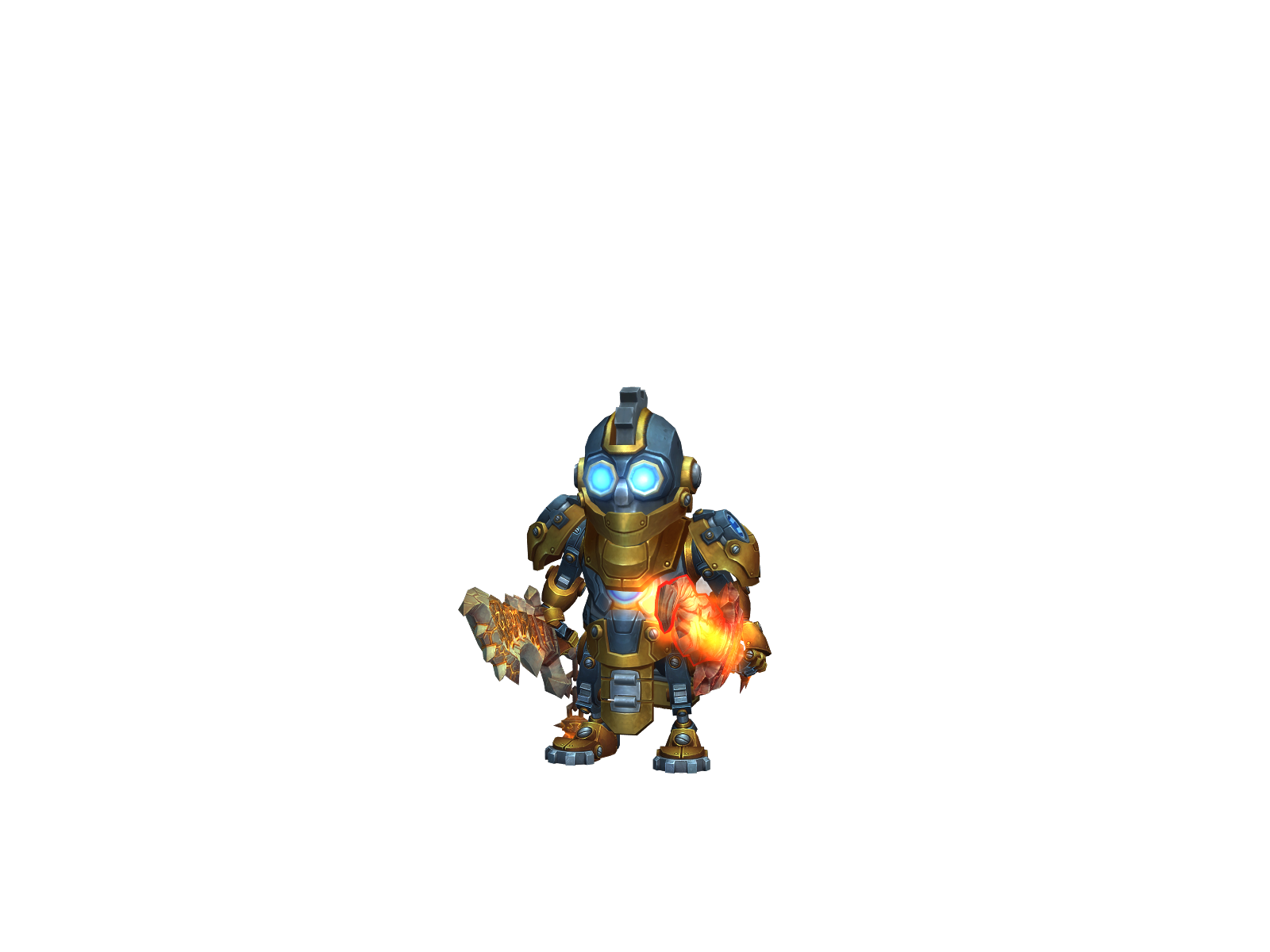 Supatronix 3D character render