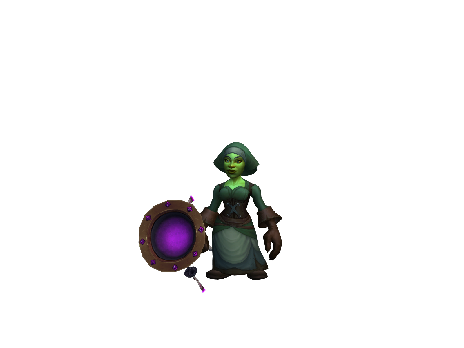 Stoicwife 3D character render