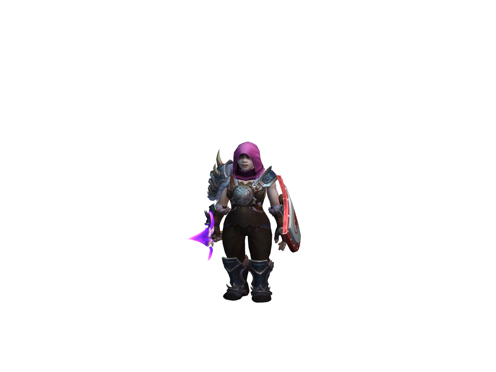 Falsodew 3D character render