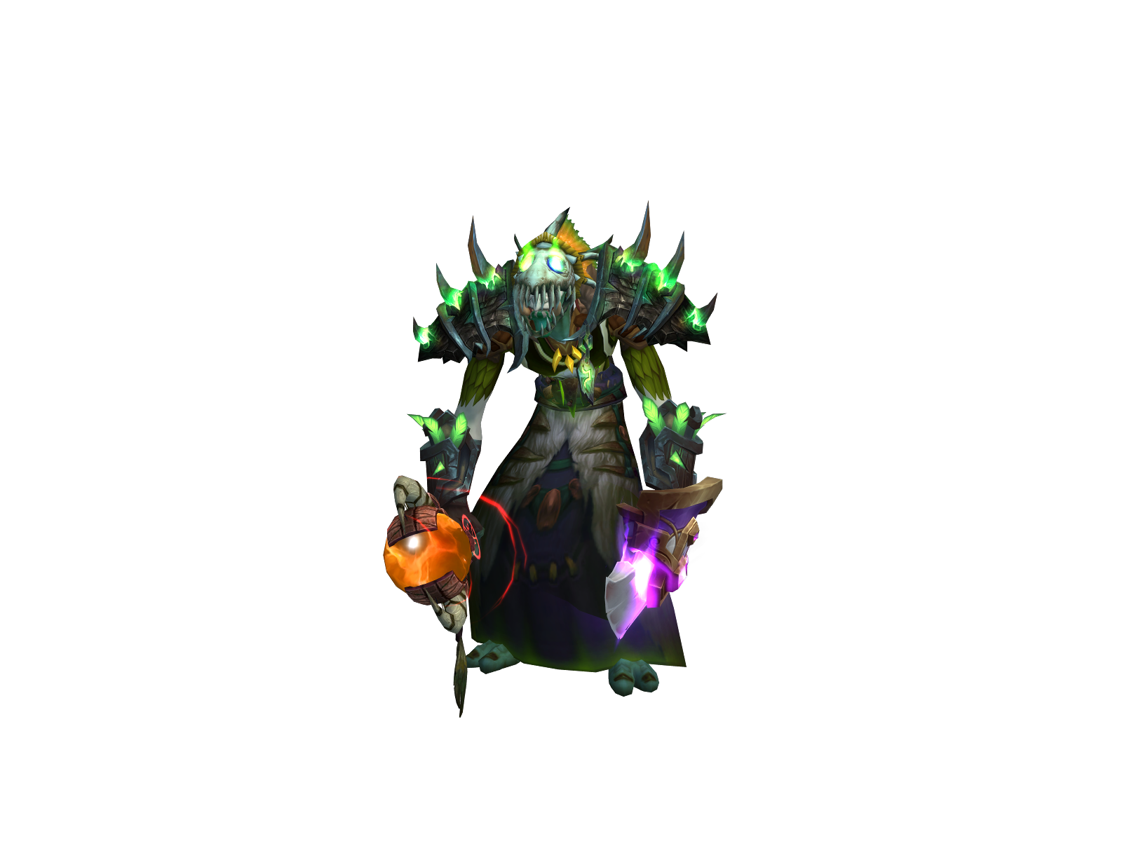 Éxess 3D character render