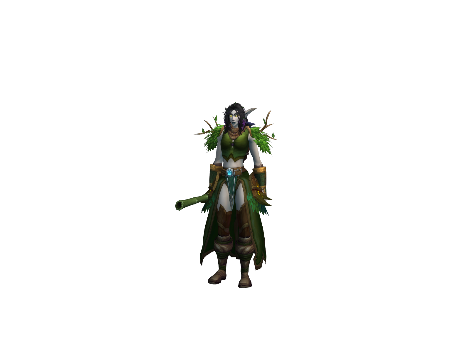 Ywen 3D character render
