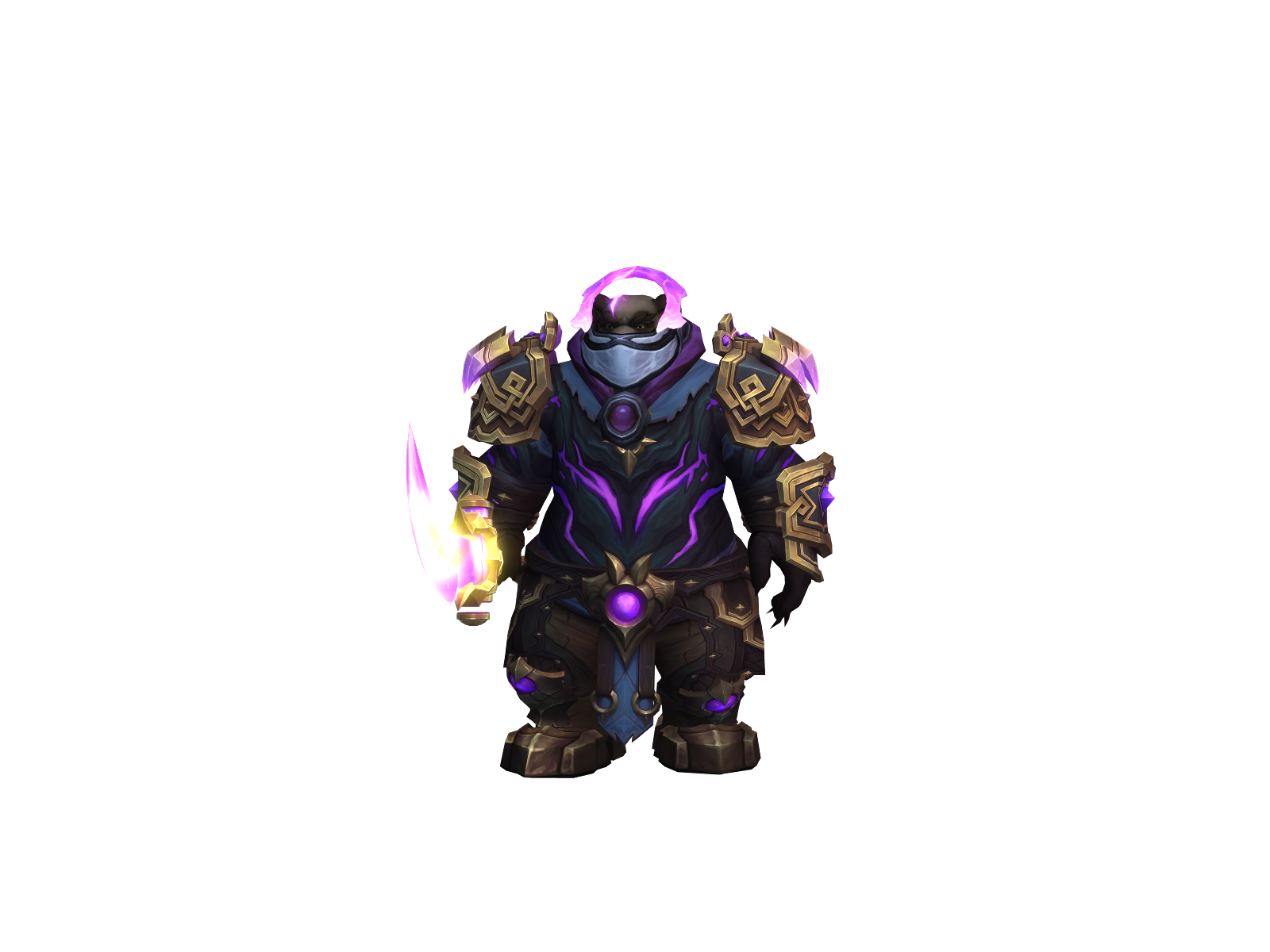 Chodefu 3D character render