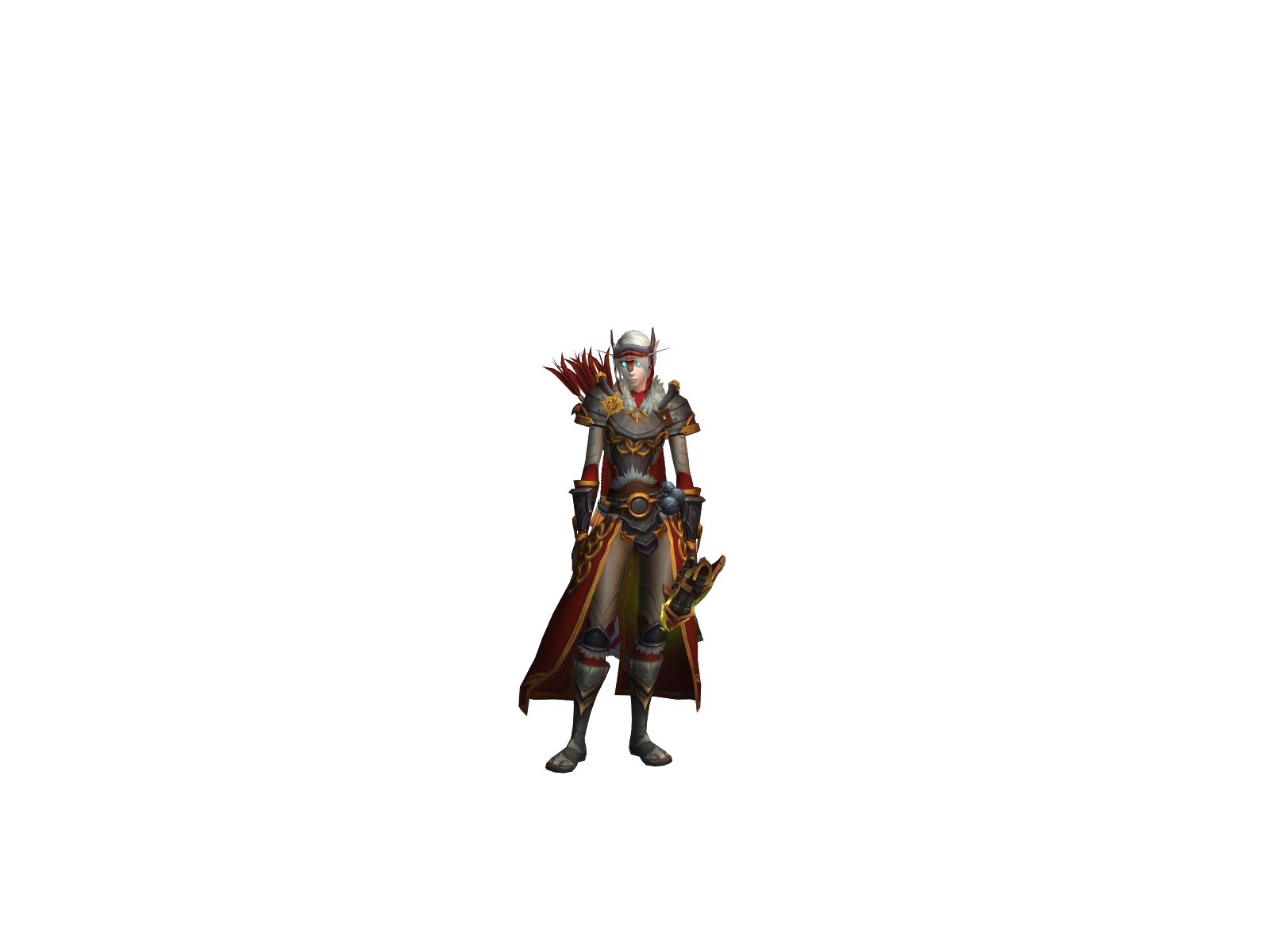 Gloom 3D character render