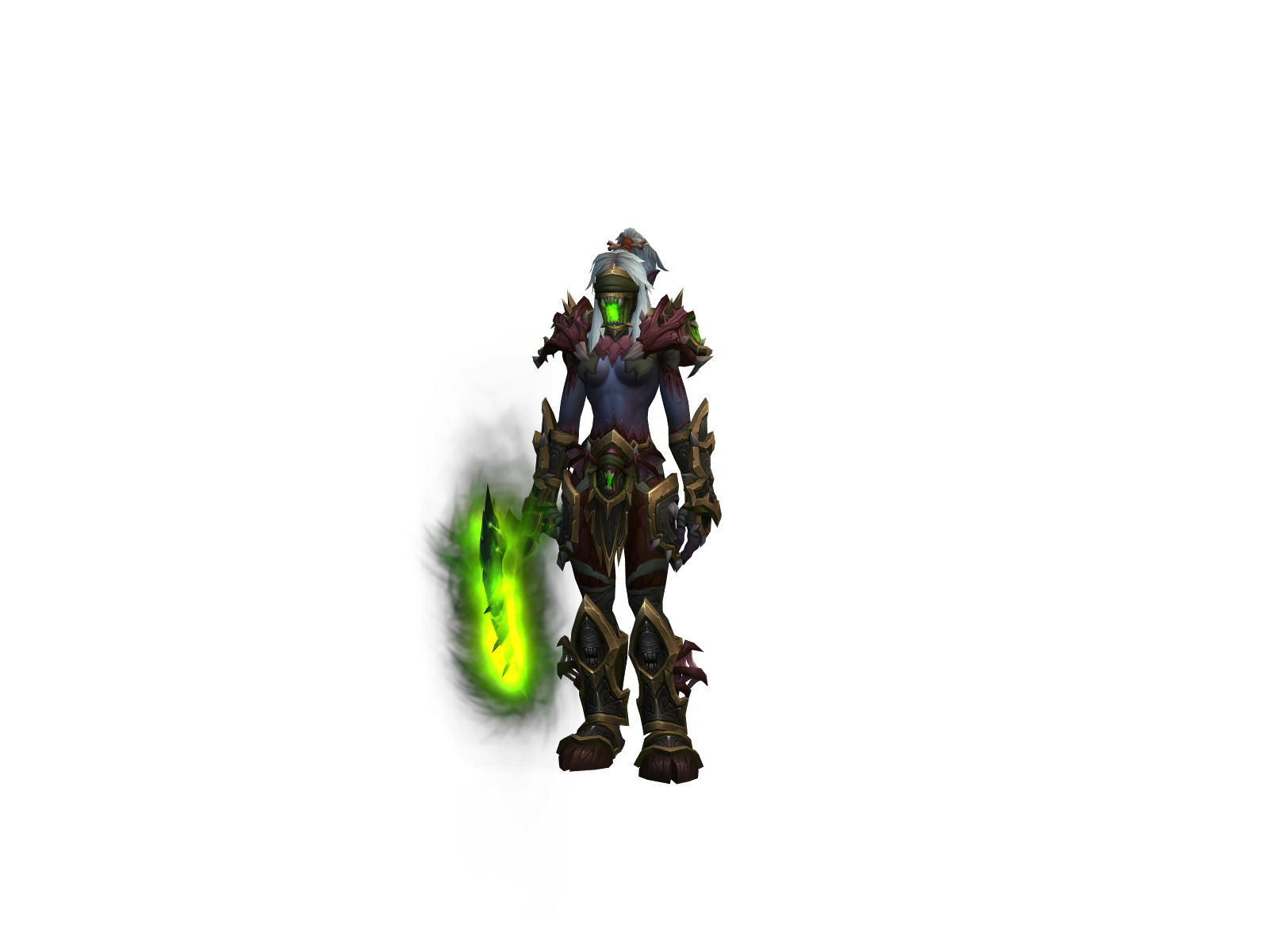 Mercydruid 3D character render