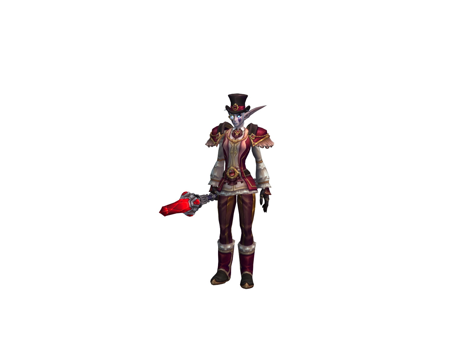 Wrèck 3D character render