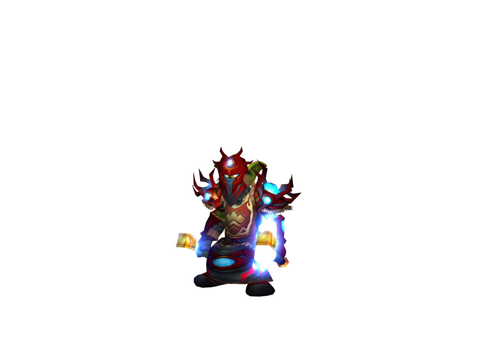 Ustukbro 3D character render