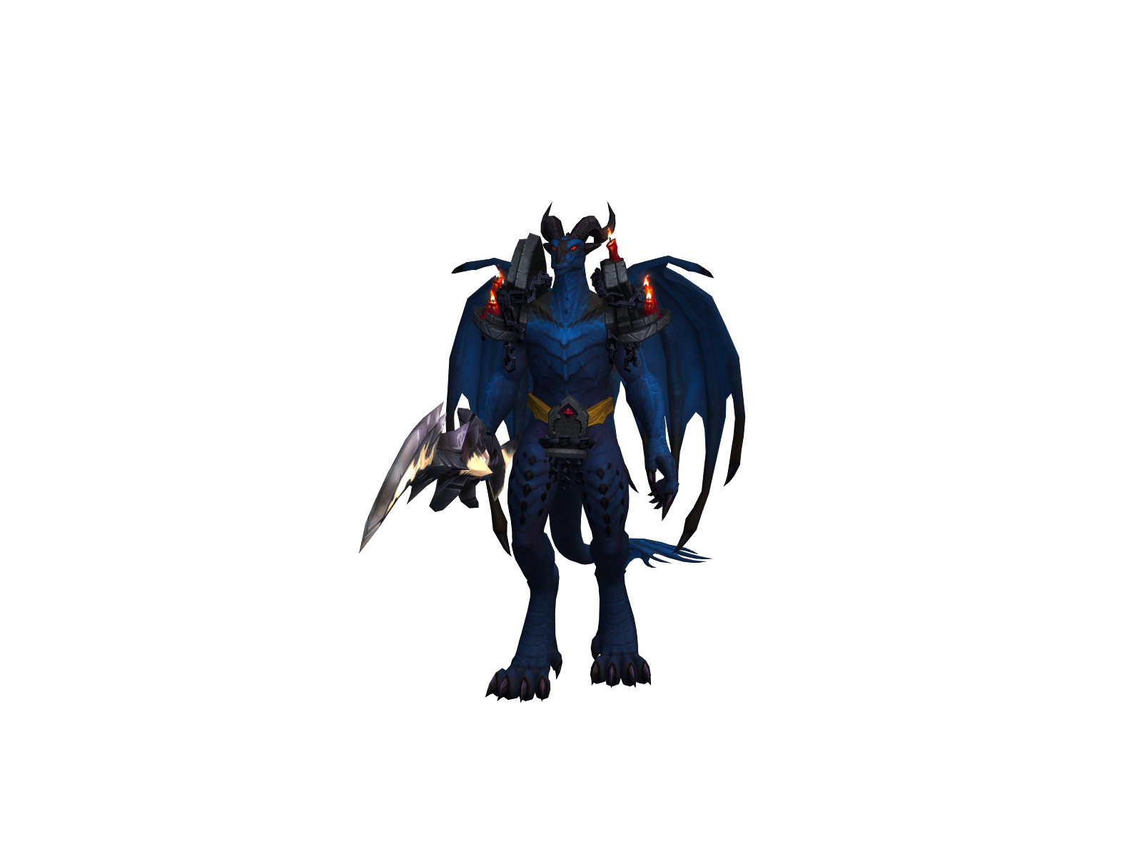 Tunechi 3D character render