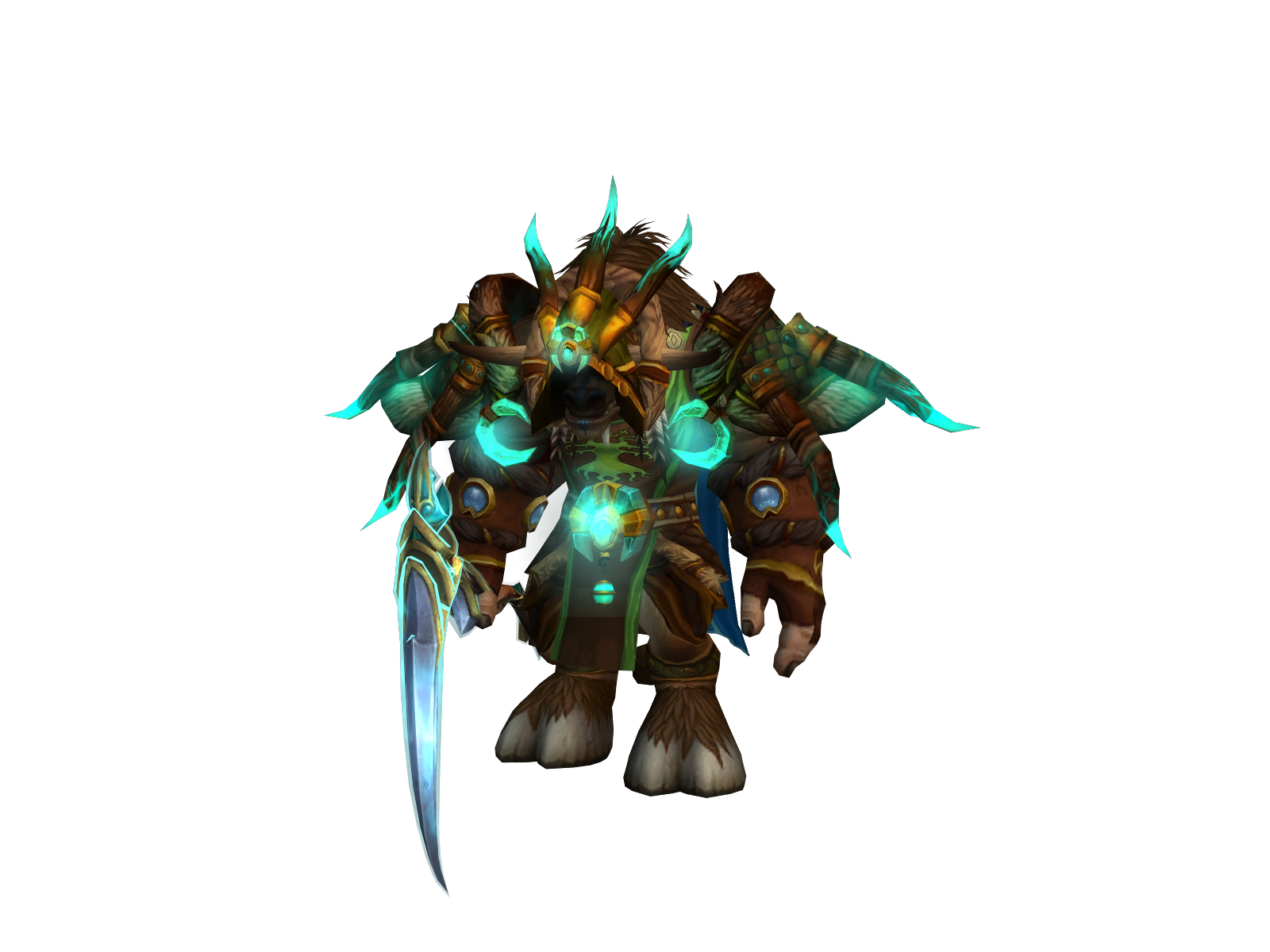 Regarded 3D character render
