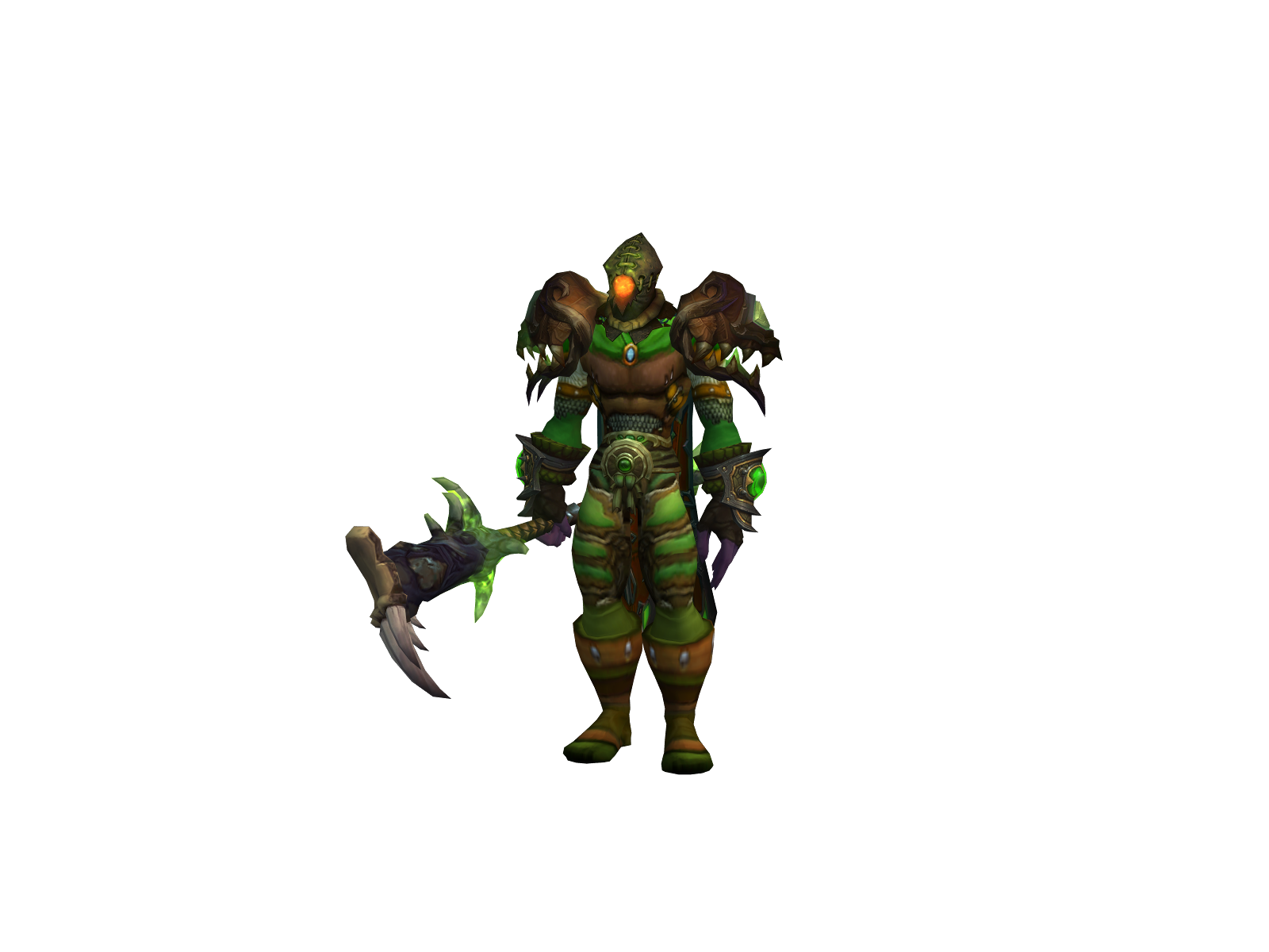 Jonculler 3D character render