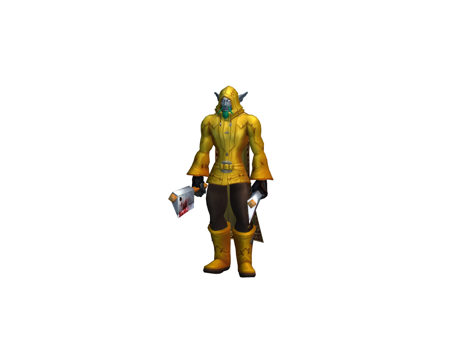 Mustymuff 3D character render