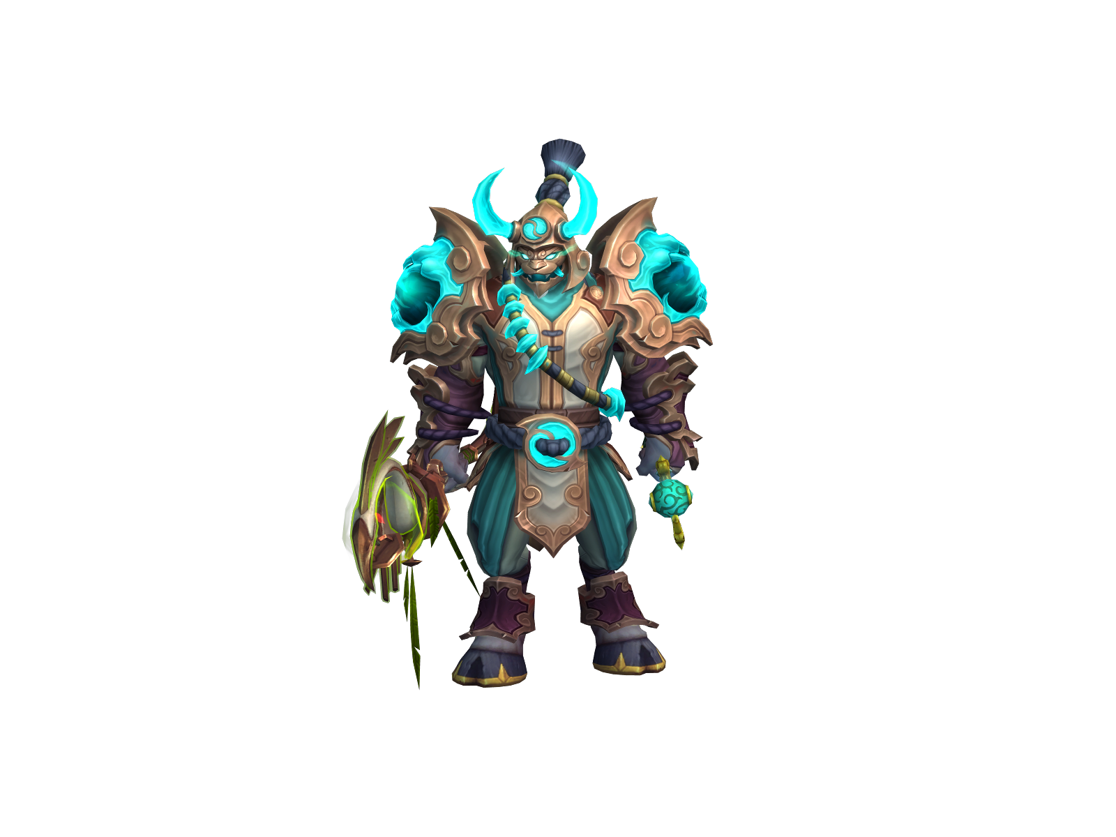 Tobu 3D character render