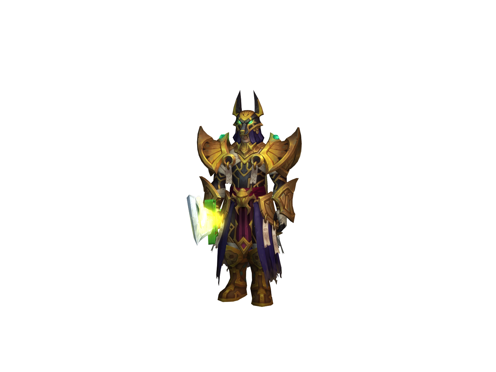 Divide 3D character render