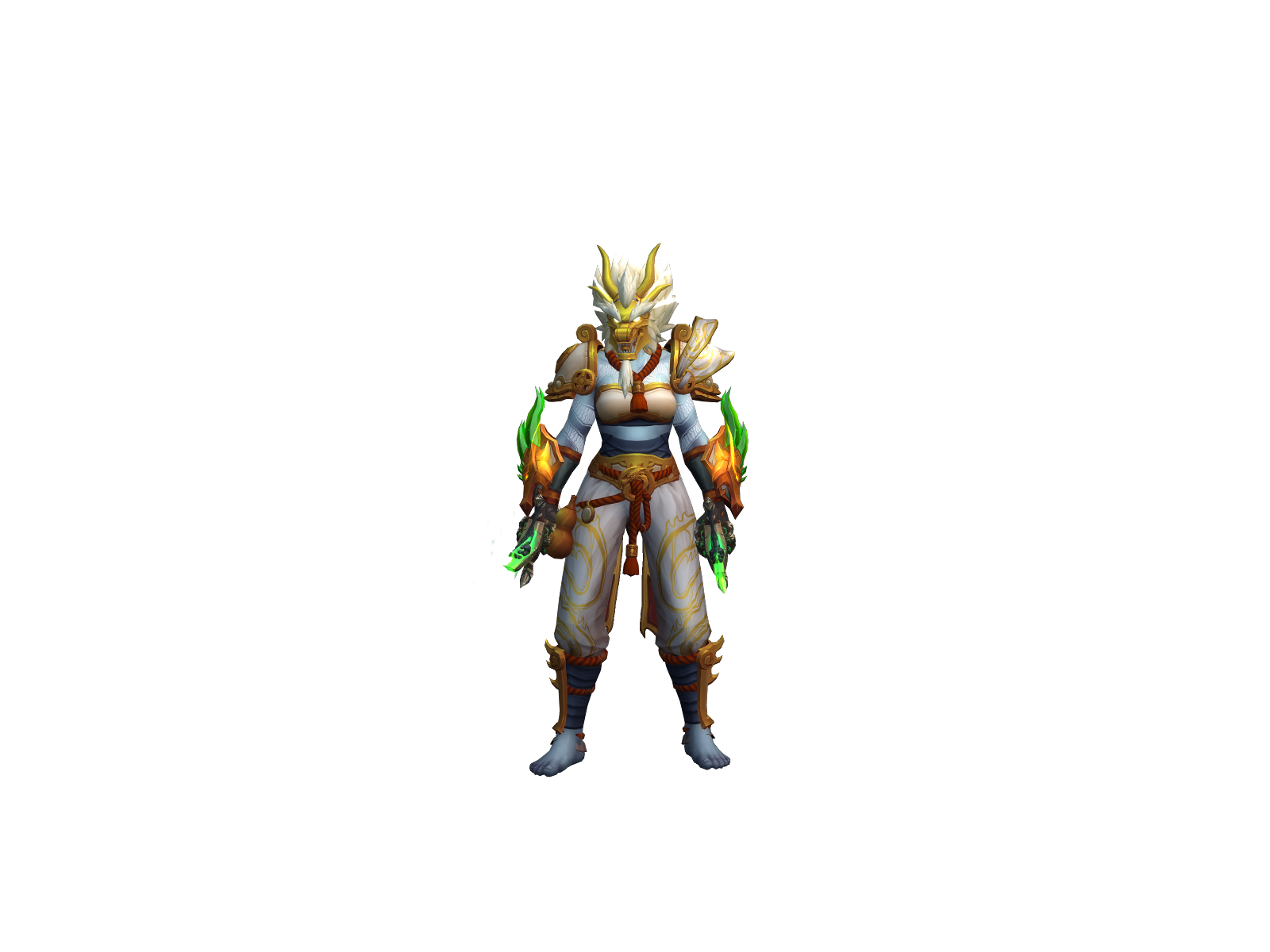 Sickfister 3D character render