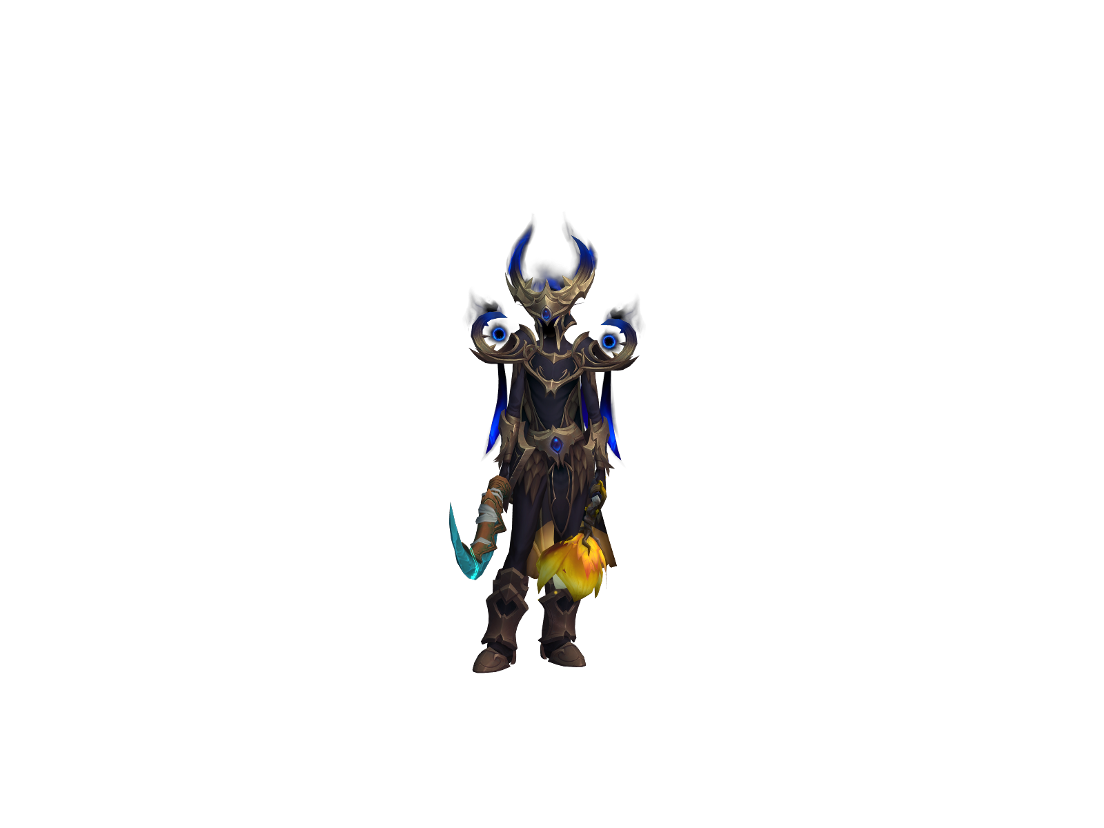 Reapersele 3D character render