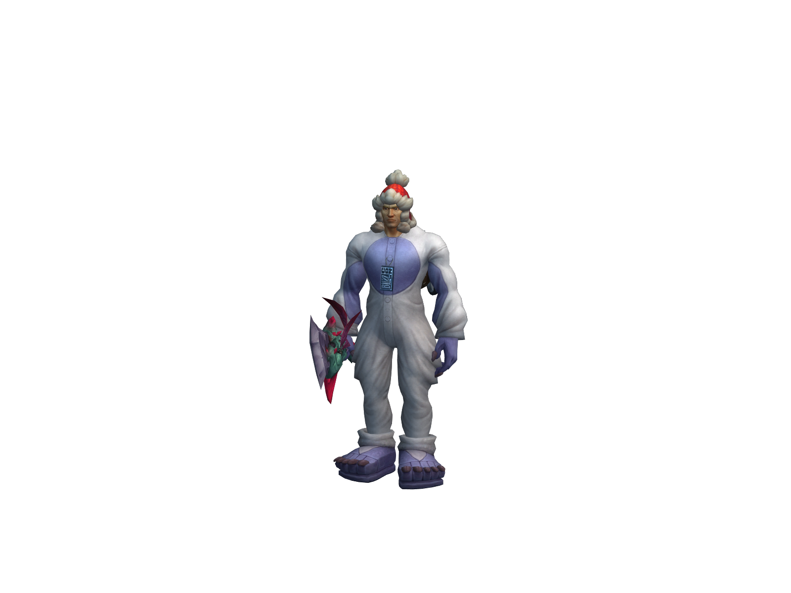 Lyántrying 3D character render