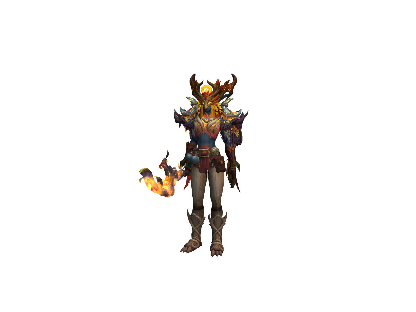 Elusian 3D character render