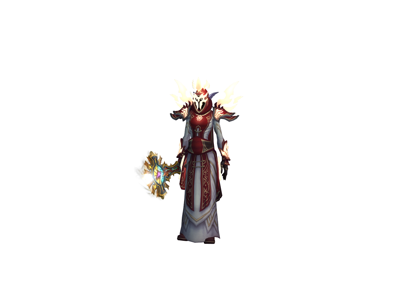 Fing 3D character render