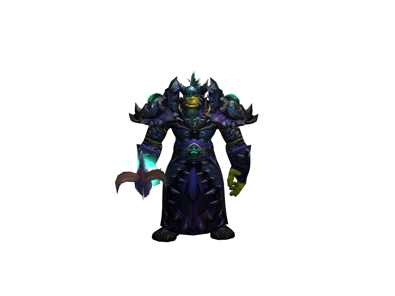 Bigolcrittie 3D character render