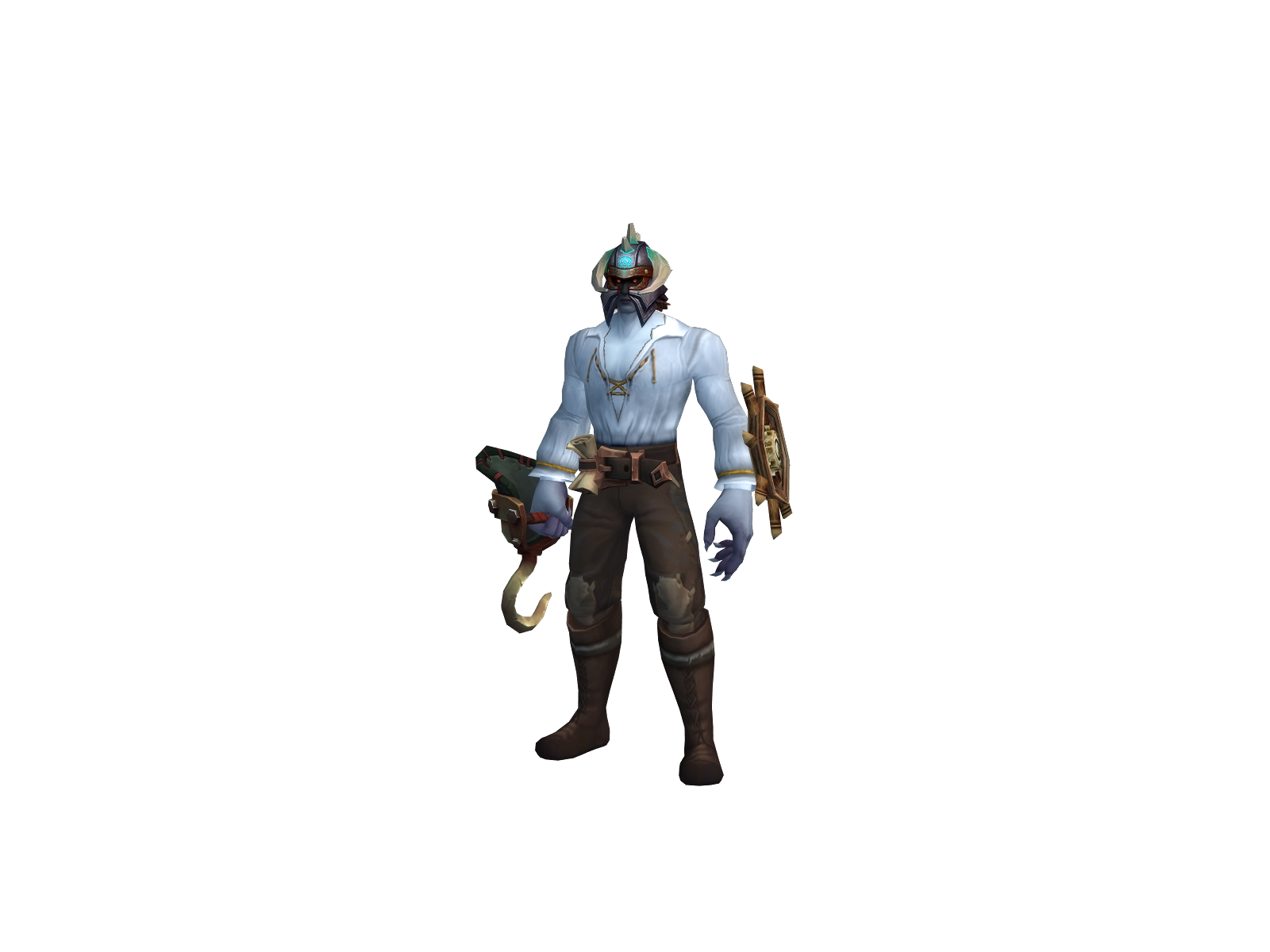 Tugboat 3D character render